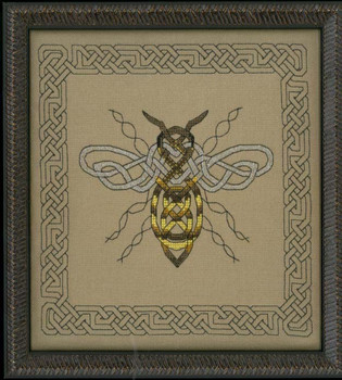 Celtic Bee Chart Only Textured Treasures 161101!