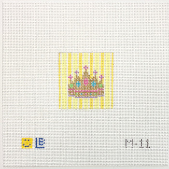 M-11 Princess Crown 2wx2h 18 Mesh LAUREN BLOCH DESIGNS