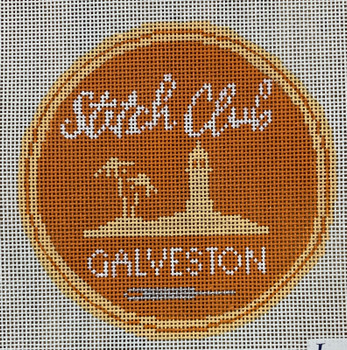 LL149 Stitch Club Galveston 4.5" Round 18 Mesh Labors Of Love