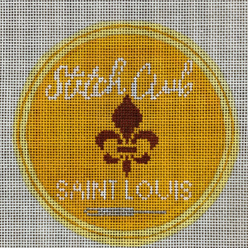 LL149 Stitch Club St. Louis 4.5" Round 18 Mesh Labors Of Love