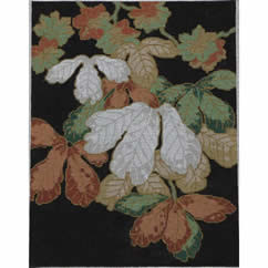 M-507 Fall leaves 10 x 13  13 Mesh Shorebird Studio