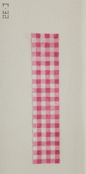 C32 Wide Cuff Pink Squares 2.5″ x 8, 18 Mesh Canvas Only Point2Pointe
