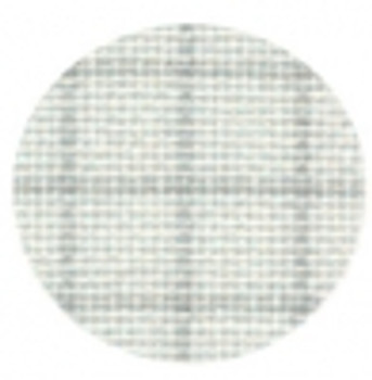 35081219 White/Grey; Lugana - Easy Count Grid; 25ct; 52% Cotton, 48% Rayon Width 55"; DMC Blanc