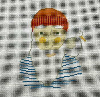 SF59 Skipper Stripes 5 x 5 18 Mesh Sara Fitz The Collection Designs 