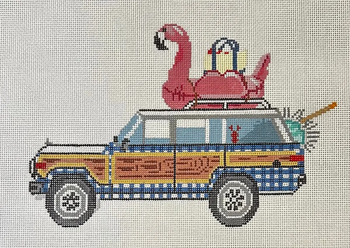 SF46 Check Wagoneer  7 x 5 18 Mesh Sara Fitz The Collection Designs