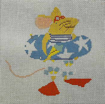 SF71 Beach Mouse 5 x 5 18 Mesh Sara Fitz The Collection Designs