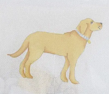 SF43 Golden Pup 5x5 18 Mesh Sara Fitz The Collection Designs 