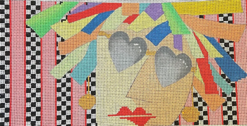PM1587 Shades  6 1/4"x14 1/4" 13 Mesh Penny MacLeod The Collection Designs