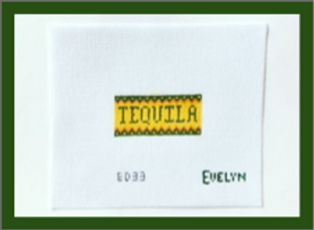 Tequila 2.5 inches x 1.25 inches 18 Mesh Evelyn Designs