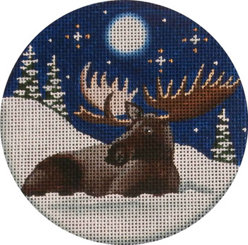 1047b Royal Moose 4" Round 13 Mesh Rebecca Wood Designs!