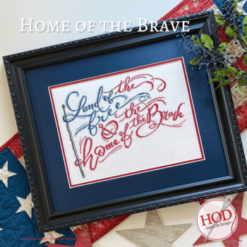 Home Of The Brave 137 x 188 by Hands On Design 22-1937 YT