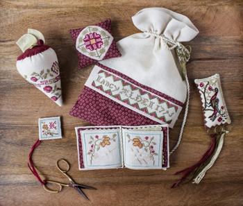 zNancy's Sewing Necessaries From The  Nancy Alden sampler Erica Michaels!