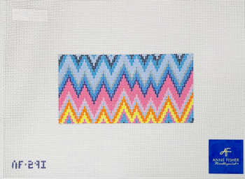 AF29I ZigZag 3'x 6" 14 Mesh Anne Fisher Needlepoint, llc