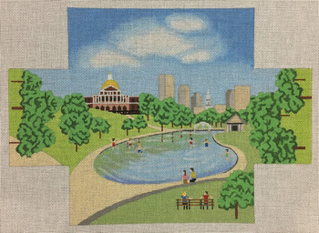 MD – 003 Boston Common Brick Cover 9.5" x 13.75" 18 Mesh TWNC DESIGNS