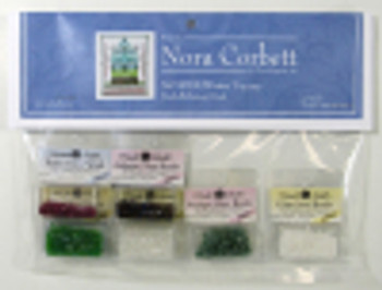 NC305E Winter Topiary  Winter Greenhouses Embellishment Pack Nora Corbett