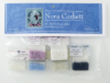 NC341E Moon Glow  Wild Floss Embellishment Pack Nora Corbett