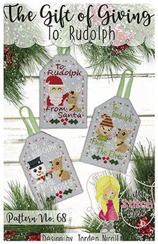 YT Gift Of Giving To Rudolph 50w x 80h by Little Stitch Girl
