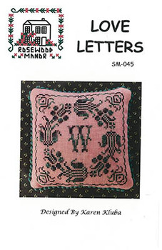 Love Letters 65w x 65h by Rosewood Manor Designs 23-1188  YT