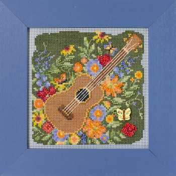 MH142316 Festive Guitar. (2023) Mill Hill Buttons and Bead Kit 
