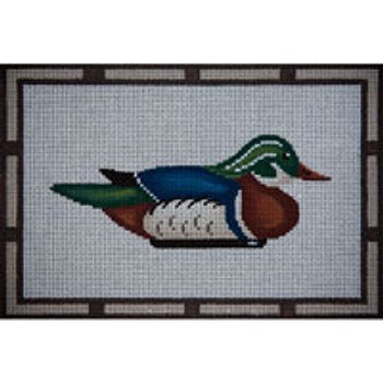 Bird/Insect B212 Wood Duck 6 x 9 13 Mesh JP Needlepoint