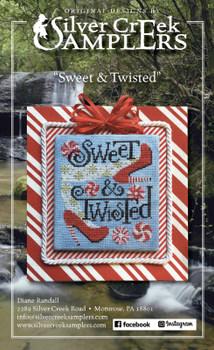 Sweet & Twisted 65 x 76 by Silver Creek Samplers 22-3075 YT