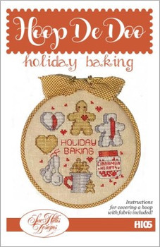 Holiday Baking 64w x 64h by Sue Hillis Designs 22-2281 YT Hoop De Doo