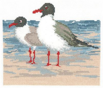 Laughing Gulls 110w x 96h Kit Claire Harkness