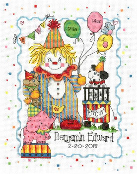 Circus Birth Record 109w x 136h Kit Diane Arthurs