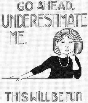 Underestimate Me 95w x 118h Kit Mary Engelbreit