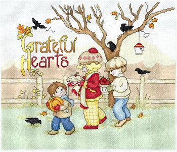 Grateful Hearts 168w x 142h Kit Mary Engelbreit