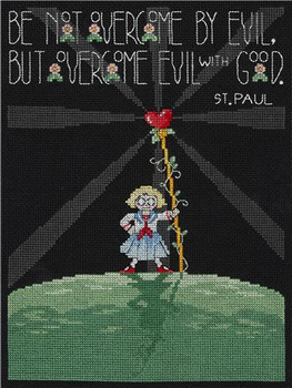 Overcome Evil 111w x 151h Kit Mary Engelbreit