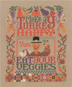 Happy Turkey 97w x 123h Kit Sandra Cozzolino