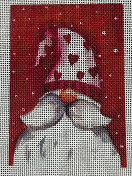 ECT200C Gnome Heart Hat 5 x 3.5 Mesh Ellen Crimi-Trent Bottom Right