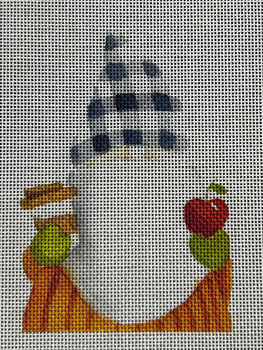 ECT300A Gnome Apple Coffee 5 x 4 Mesh Ellen Crimi-Trent Top Right