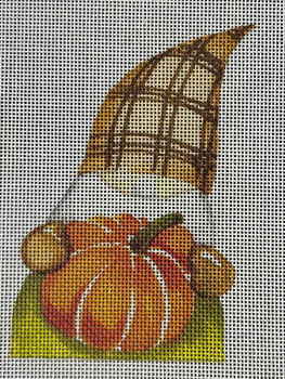 ECT300B Gnome Pumpkin 5 x 4 Mesh Ellen Crimi-Trent Top Left