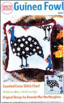 YT Guinea Fowl 70w x 70h  Ardith Design