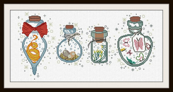 AAN767 Ingedienti Magici Di Primavera  Magical Ingredients of Spring 143 x 163  Alessandra Adelaide Needleworks