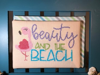 Beauty And The Beach 125w x 75h by Barefoot Needleart, LLC 22-2603