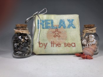 Relax By The Sea 70w x 55h by Barefoot Needleart, LLC 22-2615
