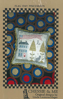 Flag Day Pincushion by Chessie & Me 23-1488