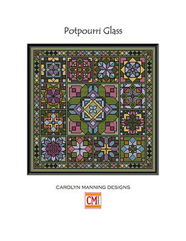 Potpourri Glass 171w x 171h by CM Designs 23-1972