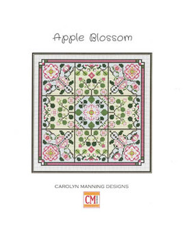 Apple Blossom 115w x 115h by CM Designs 22-1809 YT