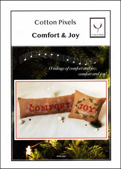 YT Comfort and Joy Comfort, 149W x 43H and Joy, 68W x 65H Cotton Pixels