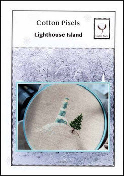 Lighthouse Island 58W x 49H Cotton Pixels 22-3078 YT