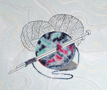 Knitting Artmishka Counted Cross Stitch Pattern