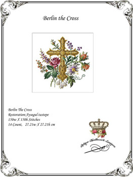 Berlin, the Cross -A Antique Needlework Design