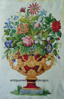 Antique Vase-A Needlework Design