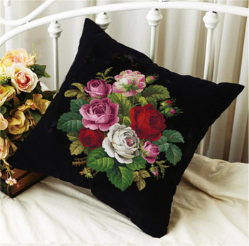 Roses Bouquet-A  Antique Needlework Design