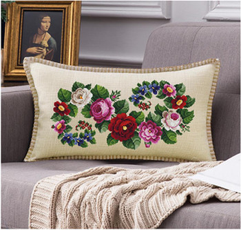 Infinity flower-A Antique Needlework Design