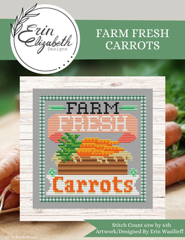 Farm Fresh Carrots 63 x 63 Erin Elizabeth Designs